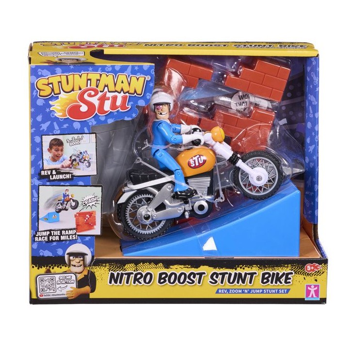 Moto Nitro Boost - BANDAI - Stuntman Stu - COSS8201 Moto Nitro Boost - BANDAI - Stuntman Stu - COSS8201