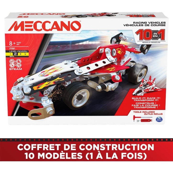 Voiture de Course - BANDAI - Meccano - APM20104 - 10 Modeles Voiture de Course - BANDAI - Meccano - APM20104 - 10 Modeles