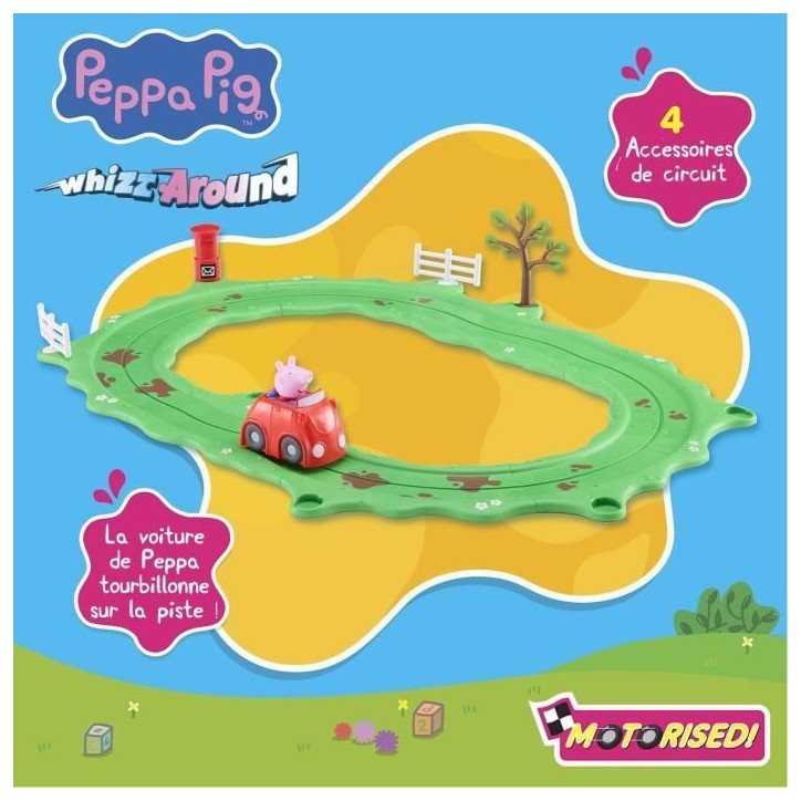 Coffret virée en voiture - BANDAI - Peppa Pig Whizz Arround - COP8343 Coffret virée en voiture - BANDAI - Peppa Pig Whizz Arround - COP8343