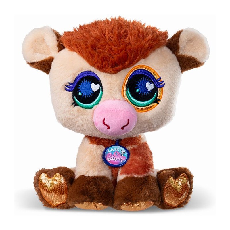 Peluches Deluwe - LITTLEST PET SHOP - BF00666 - Vache - 25 cm