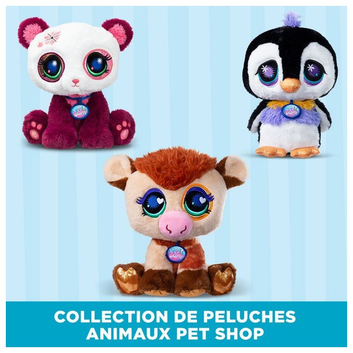 Peluches Deluwe - LITTLEST PET SHOP - BF00666 - Vache - 25 cm Peluches Deluwe - LITTLEST PET SHOP - BF00666 - Vache - 25 cm