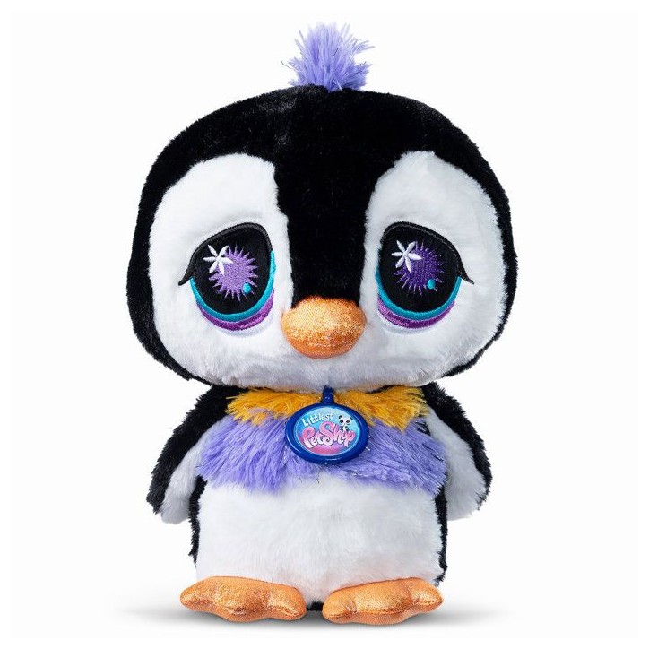 Peluches Deluwe - LITTLEST PET SHOP - BF00668 - Pingouin - 25 cm