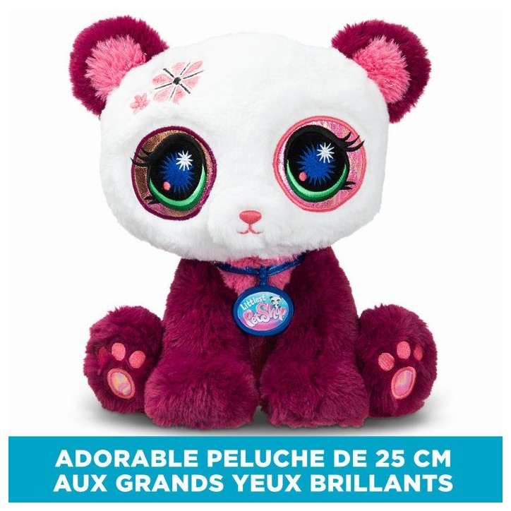 Peluches Deluxe - LITTLEST PET SHOP - BF00669 - Panda - 25 cm Peluches Deluxe - LITTLEST PET SHOP - BF00669 - Panda - 25 cm