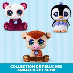 Peluches Deluxe - LITTLEST PET SHOP - BF00669 - Panda - 25 cm