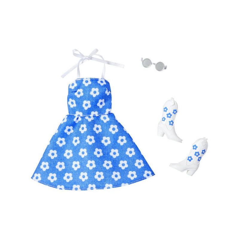 Tenue complete Barbie - Modele aléatoire - des 3 ans - GWD96