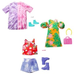 Tenue complete Barbie - Modele aléatoire - des 3 ans - GWD96