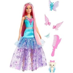 Poupée Barbie - BARBIE - Malibu A Touch of Magic - Cheveux longs 18 c
