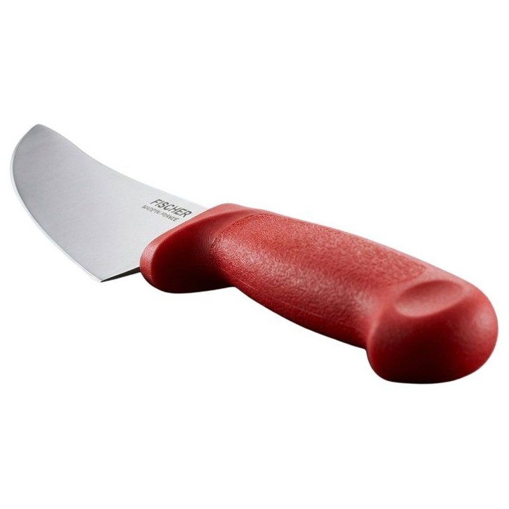 Couteau a trancher - FISHER - Pro surmoulé - Lame 28 cm - Rouge Couteau a trancher - FISHER - Pro surmoulé - Lame 28 cm - Rouge