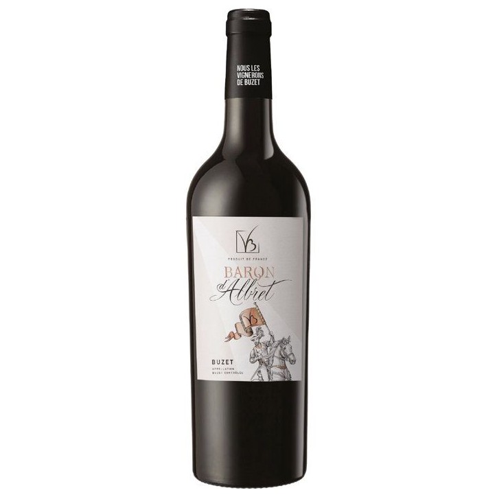 Baron d'Albret 2023 Buzet - Vin rouge du Sud-Ouest