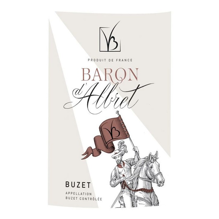 Magnum Baron d'Albret 2020 Buzet - Vin rouge du Sud-Ouest