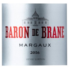 Baron de Brane 2016 Margaux - Vin rouge de Bordeaux