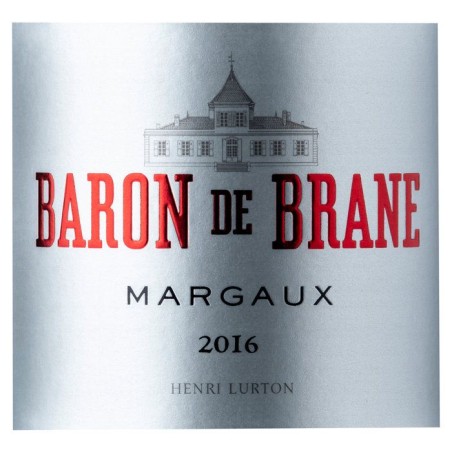 Baron de Brane 2016 Margaux - Vin rouge de Bordeaux
