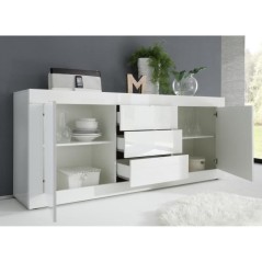 Ensemble séjour - Meuble Tv 180 cm + Buffet 210 cm 2 portes 3 tiroirs