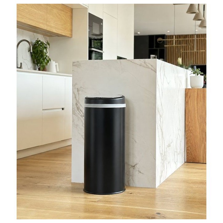 Poubelle Automatique - SOHO - KITCHEN MOVE - 42 L - Noir Poubelle Automatique - SOHO - KITCHEN MOVE - 42 L - Noir