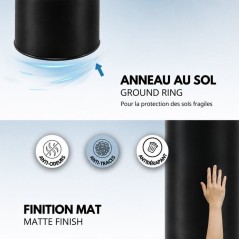 Poubelle Automatique - SOHO - KITCHEN MOVE - 42 L - Noir