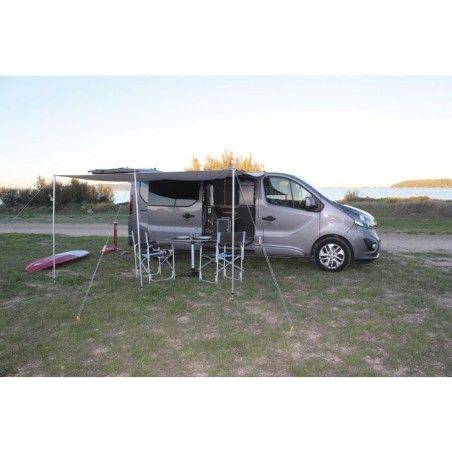 Protection solaire - BAYA SUN - Solette Ombréa 250 - Tissu haute résistance - Protection UV - Installation rapide