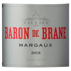 Baron de Brane 2018 Margaux - Vin rouge de Bordeaux