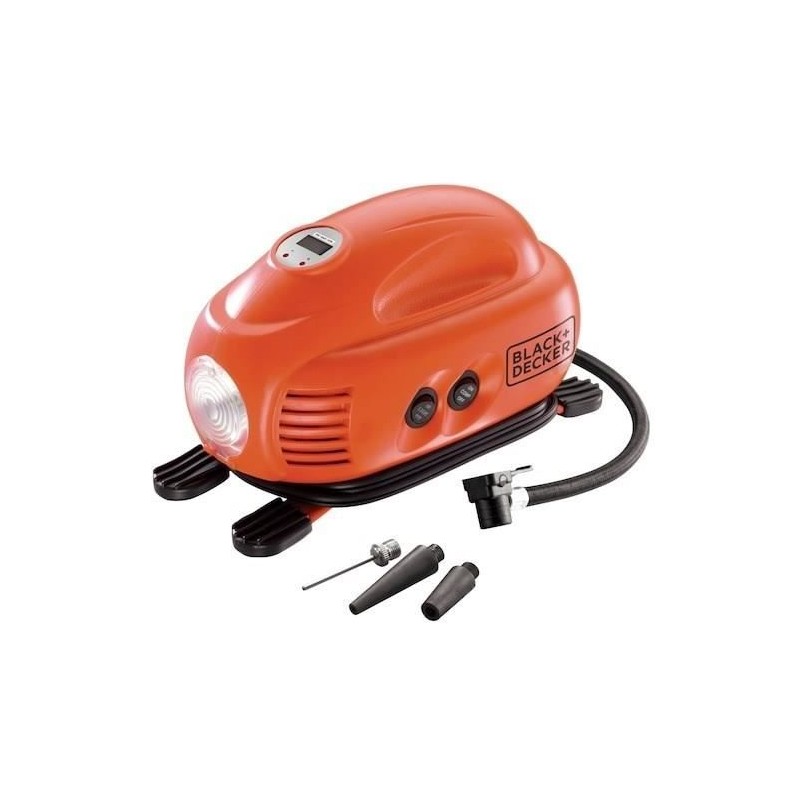 Gonfleur-compreseur BLACK+DECKER ASI200-XJ 8,27 bars/ 120 psi