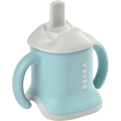 Tasse 3-en-1 - BEABA - Evoluclip - Bleu