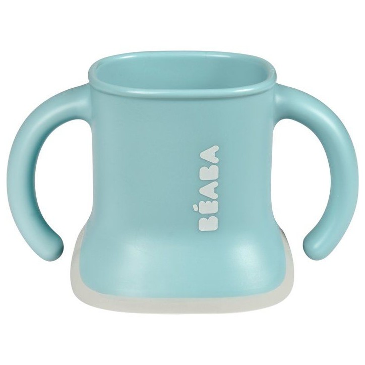 Tasse 3-en-1 - BEABA - Evoluclip - Bleu Tasse 3-en-1 - BEABA - Evoluclip - Bleu