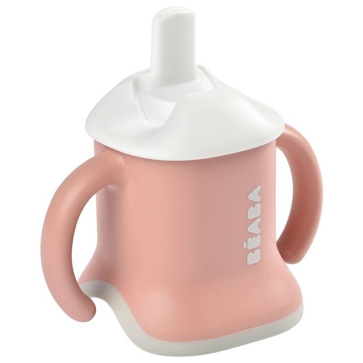 Tasse 3-en-1 - BEABA - Evoluclip - Vieux rose Tasse 3-en-1 - BEABA - Evoluclip - Vieux rose