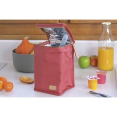 Pochette repas isotherme - BÉABA - Terracotta - grande capacité 2,8L