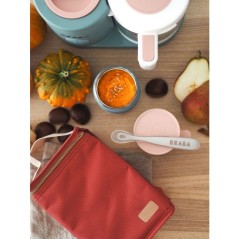 Pochette repas isotherme - BÉABA - Terracotta - grande capacité 2,8L