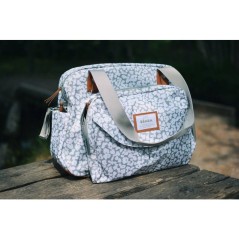 Sac a langer - BÉABA - Geneve - cherry blossom - grande contenance -