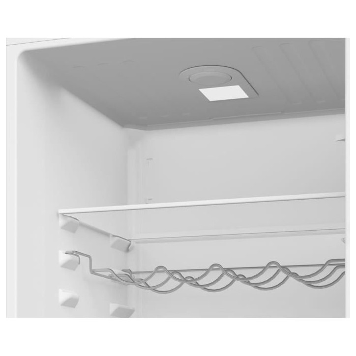 Réfrigérateur intégrable combiné BEKO BCSA285E4ZSN - 271L - Blanc