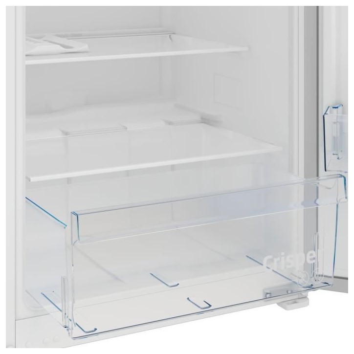 Réfrigérateur monoporte - BEKO - BLSA210M4SN - Intégrable - 198 L - Classe E - Clayette porte bouteille - 121,5x54x54,5