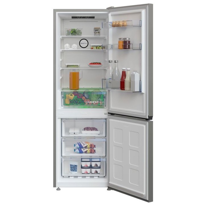 Réfrigérateur combiné - BEKO Série bPro 500 - B5RCNA346HG - 2 portes - 301 L - Classe C - 59,5 x 66,5 x 179,6 cm - Manhattan Réfrigérateur combiné - BEKO Série bPro 500 - B5RCNA346HG - 2 portes - 301 L - Classe C - 59,5 x 66,5 x 179,6 cm - Manhattan
