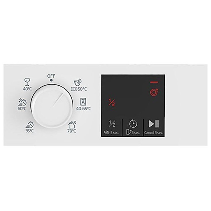 Lave-vaisselle pose libre BEKO DVN06430W b100 - 14 couverts - L60cm - 47 dB - Classe D - Blanc Lave-vaisselle pose libre BEKO DVN06430W b100 - 14 couverts - L60cm - 47 dB - Classe D - Blanc