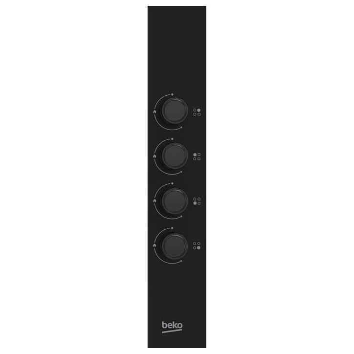 Table de cuisson a gaz - BEKO - 4 feux - 60 cm - HIGG64123SB Table de cuisson a gaz - BEKO - 4 feux - 60 cm - HIGG64123SB