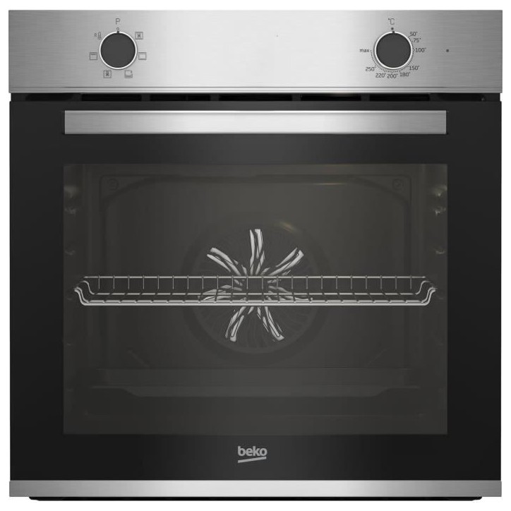 Four multifonction encastrable - BEKO - BBIE12000X - Inox - 59,4 x 56,7 x 59,5 cm Four multifonction encastrable - BEKO - BBIE12000X - Inox - 59,4 x 56,7 x 59,5 cm
