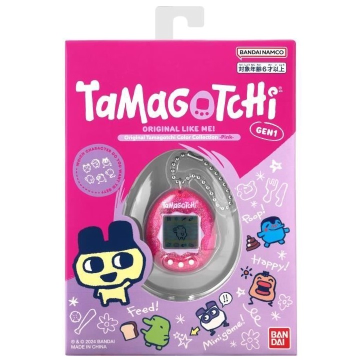 Tamagotchi Original - BANDAI - 46007 - Color Collection - Rose