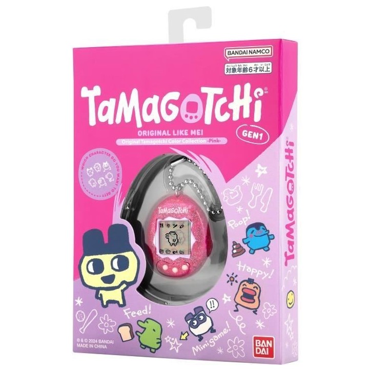 Tamagotchi Original - BANDAI - 46007 - Color Collection - Rose