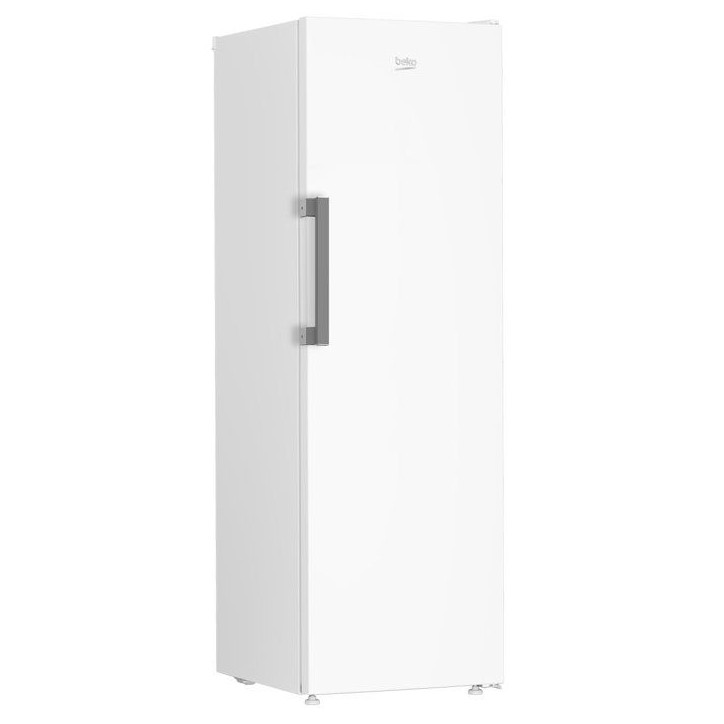 Congélateur armoire - BEKO - B1RFNE294W - Classe E - 260 L - Froid ventilé - 38dB - 15 kg/24h - 151,5x59,7x70,9 - Blanc Congélateur armoire - BEKO - B1RFNE294W - Classe E - 260 L - Froid ventilé - 38dB - 15 kg/24h - 151,5x59,7x70,9 - Blanc
