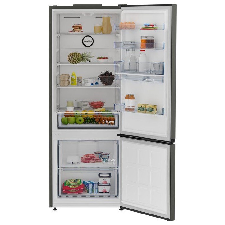 Réfrigérateur combiné - BEKO - B1RCNE534DG -Grande capacité 475 L - Ventilé - Distributeur d'eau - Classe E - 187x70,9x59x7 Réfrigérateur combiné - BEKO - B1RCNE534DG -Grande capacité 475 L - Ventilé - Distributeur d'eau - Classe E - 187x70,9x59x7