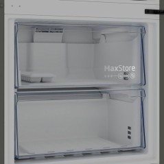 Réfrigérateur combiné - BEKO - B1RCNE534DG -Grande capacité 475 L