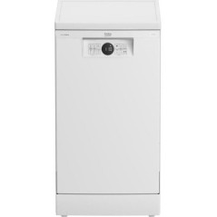 Lave-vaisselle pose libre BEKO BDFS26041WQ - 10 couverts - Induction -