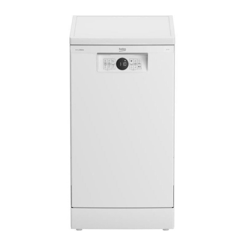 Lave-vaisselle pose libre BEKO BDFS26041WQ - 10 couverts - Induction -