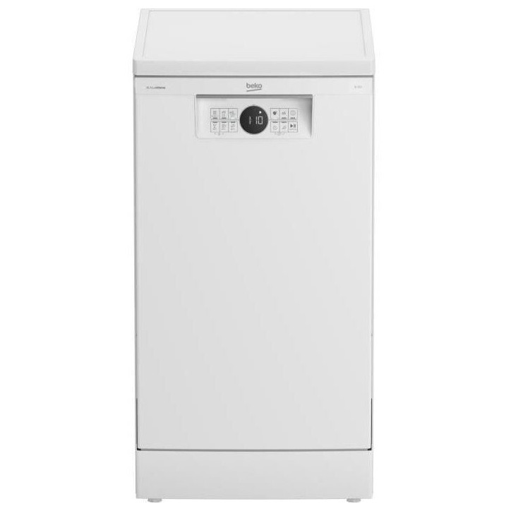 Lave-vaisselle pose libre BEKO BDFS26041WQ - 10 couverts - Induction - 45 cm - 45 dBA - Classe C - Blanc Lave-vaisselle pose libre BEKO BDFS26041WQ - 10 couverts - Induction - 45 cm - 45 dBA - Classe C - Blanc