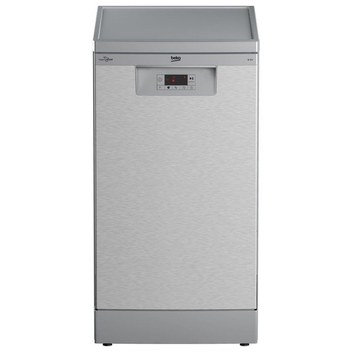 Lave-vaisselle pose libre BEKO BDFS15030X - 10 couverts - Induction - L45 cm - 47 dBA - Classe D - Inox Anti-trace Lave-vaisselle pose libre BEKO BDFS15030X - 10 couverts - Induction - L45 cm - 47 dBA - Classe D - Inox Anti-trace
