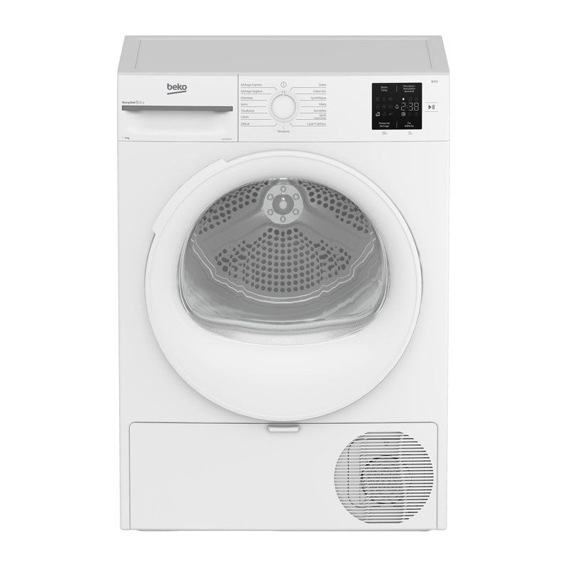 Seche-linge pompe a chaleur BEKO D3H19E01W Série bPro 500 - 9 kg - L6