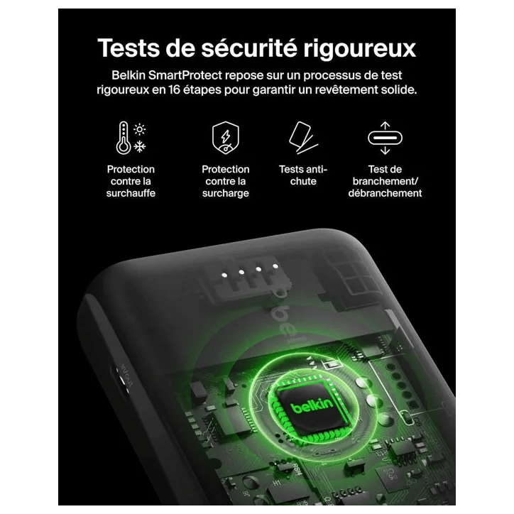 Batterie externe - BELKIN - 10 000 mAh - Rose