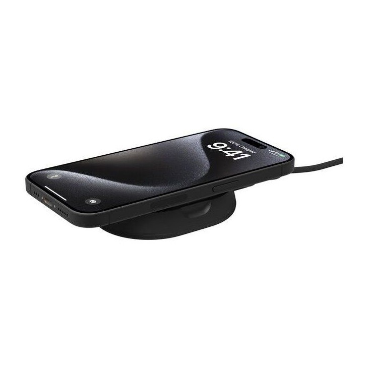 Support de charge magnétique - BELKIN - Qi2 - 15W - Noir Support de charge magnétique - BELKIN - Qi2 - 15W - Noir