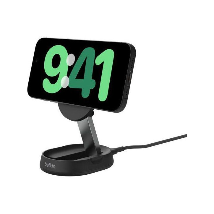 Support de charge magnétique - BELKIN - Qi2 - 15W - Noir Support de charge magnétique - BELKIN - Qi2 - 15W - Noir