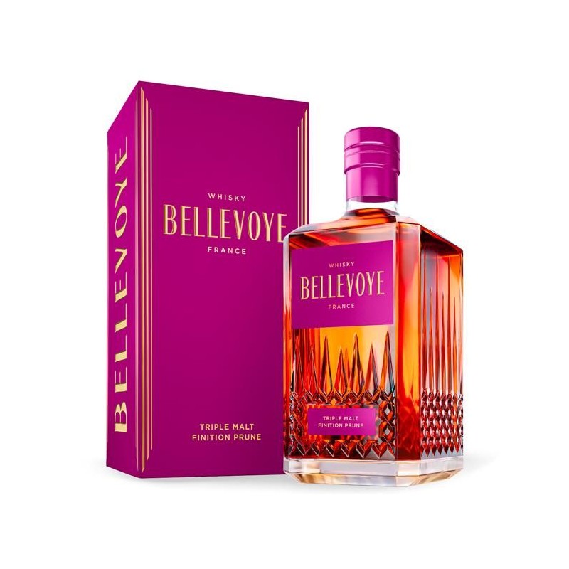 BELLEVOYE - PRUNE - Whisky - Triple Malt - Origine : France - 43 % alc