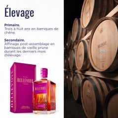 BELLEVOYE - PRUNE - Whisky - Triple Malt - Origine : France - 43 % alc