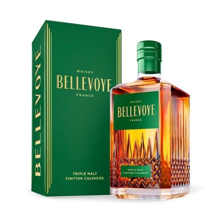 BELLEVOYE - VERT - Whisky - Triple Malt - Origine : France - 43 % alco